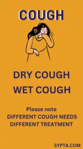 Dry cough - Wet cough